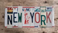 New York Kennzeichen Schild Buchstaben Nummernschild  USA Amerika Nordrhein-Westfalen - Werl Vorschau