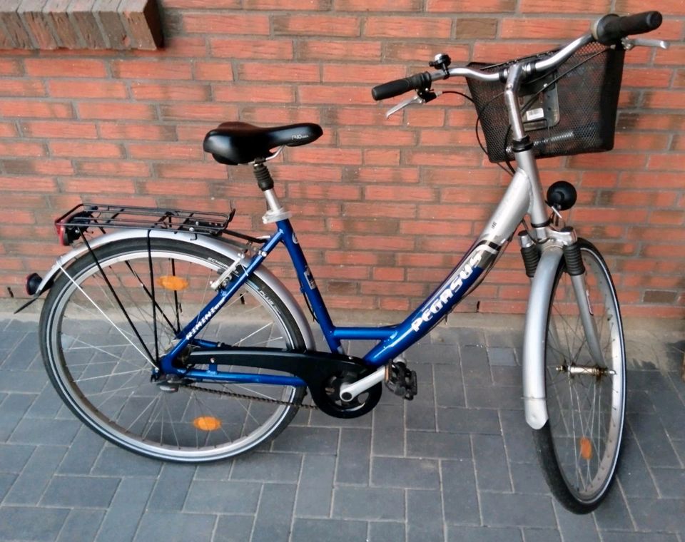 Damen Fahrrad Pegasus 28 Zoll Blau in Borgstedt