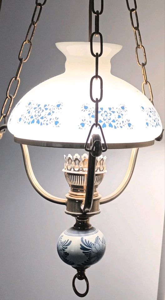 Schöne alte und edel verarbeitete Hängelampe Deckenlampe vintage in Wuppertal