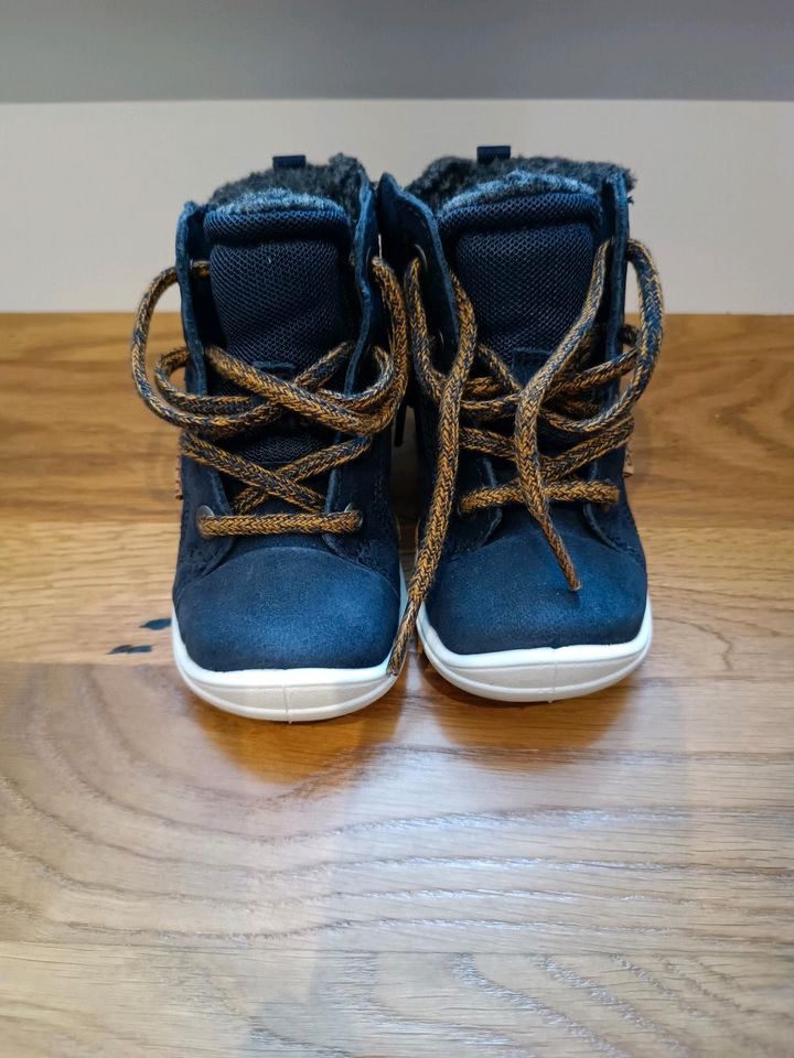 ECCO Kinderwinterschuhe blau Gr. 22 in Rattenkirchen