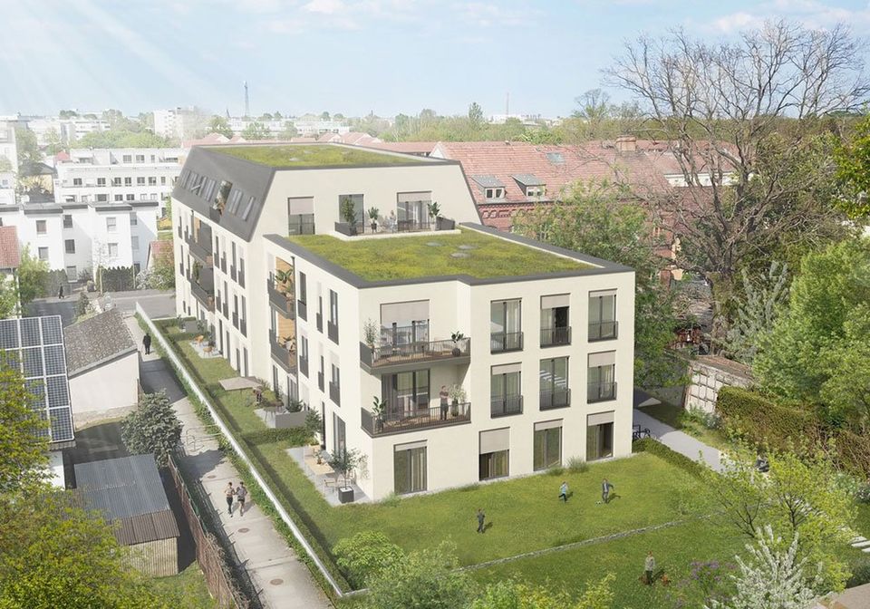 NEUBAU MIT KFW55 I 4 ZIMMER I BALKON I GROßER GARTEN in Berlin