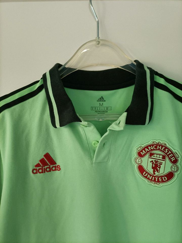 Poloshirt, adidas, Manchester United, Gr. M in Neuss