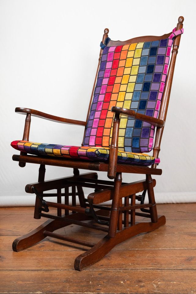 Campaign-Rocking-Chair ca. 1900 Schaukelstuhl in Berlin