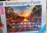 Ravensburger Puzzle 1000 Fahrräder in Amsterdam No. 196067 Hessen - Breidenbach (bei Biedenkopf) Vorschau