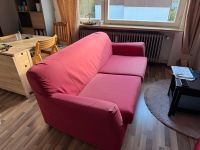 Bis 25.04. =Rotes Stoff-Sofa in sehr gutem Zustand zu verschenken Baden-Württemberg - Gerlingen Vorschau