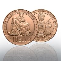Vatikan 2020, 10 Euro Gedenkmünze in Folder Rheinland-Pfalz - Klausen Vorschau