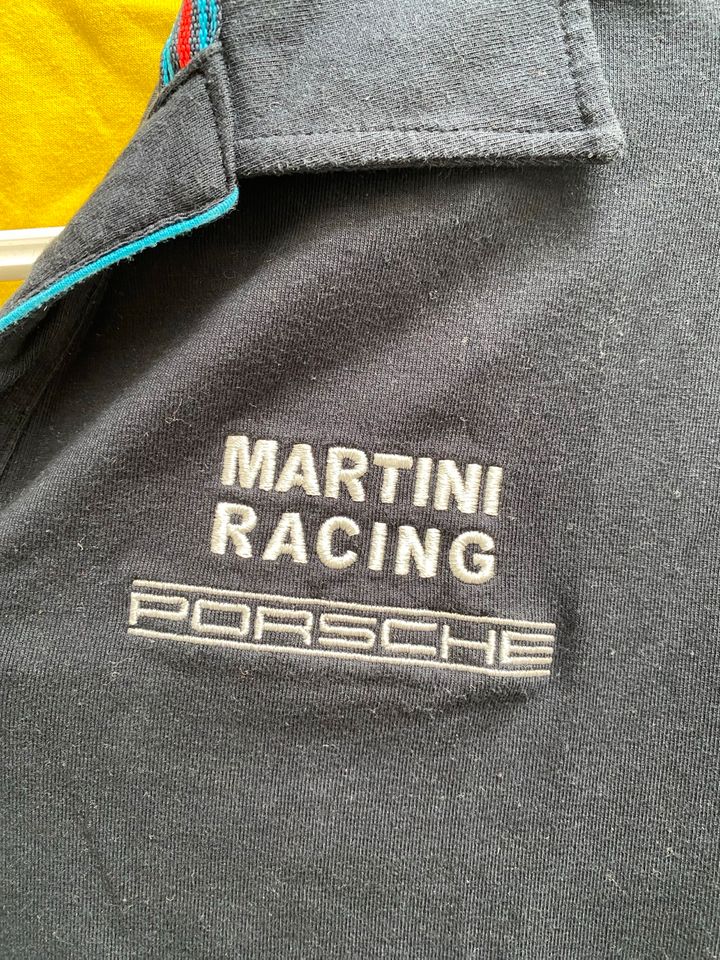 Martini Racing Porsche Polo Shirt Frauen Gr. L in Halle