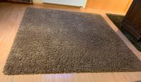 Teppich Hochflor Shaggy 200 x 200 cm beige-braun Nürnberg (Mittelfr) - Mitte Vorschau