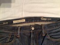 Jeans von Gap, Gr. 36/32 straight, entspricht dt. Größe 46 Bayern - Würzburg Vorschau