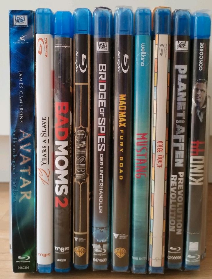 Blue-Ray Set (10 Filme) teilweise Neu und OVP in Berlin