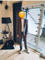 Skinny fit Anzug Größe 44 H&M neuwertig Konfirmation Hochzeit Nordrhein-Westfalen - Schmallenberg Vorschau