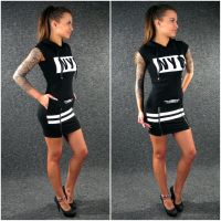 NYC Longshirt Jerseykleid Minikleid M/L ZAZOU Long Hoodie Kleid Berlin - Mahlsdorf Vorschau