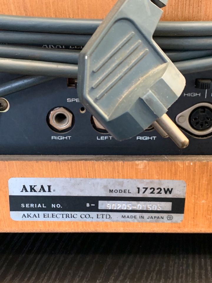 Akai 1722W Bandspulengerät Tonbandgerät Rolle-zu-Rolle in Koblenz