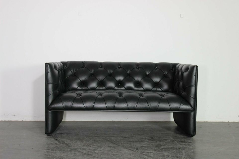 ◣Wittmann Edwards Design Ledersofa couch de Klassiker Top sede in Höchst im Odenwald