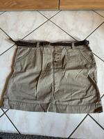 Rock beige Manguun Größe 42 mit Gürtel Hessen - Elz Vorschau