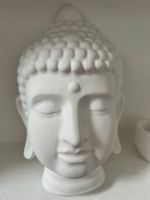 Buddha Kopf weiß matt Statue Deko Feng Shui Yoga Nordrhein-Westfalen - Unna Vorschau