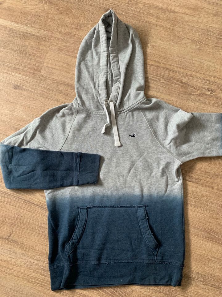 Hollister, Pullover, grau blau, Größe XS in Brake (Unterweser)