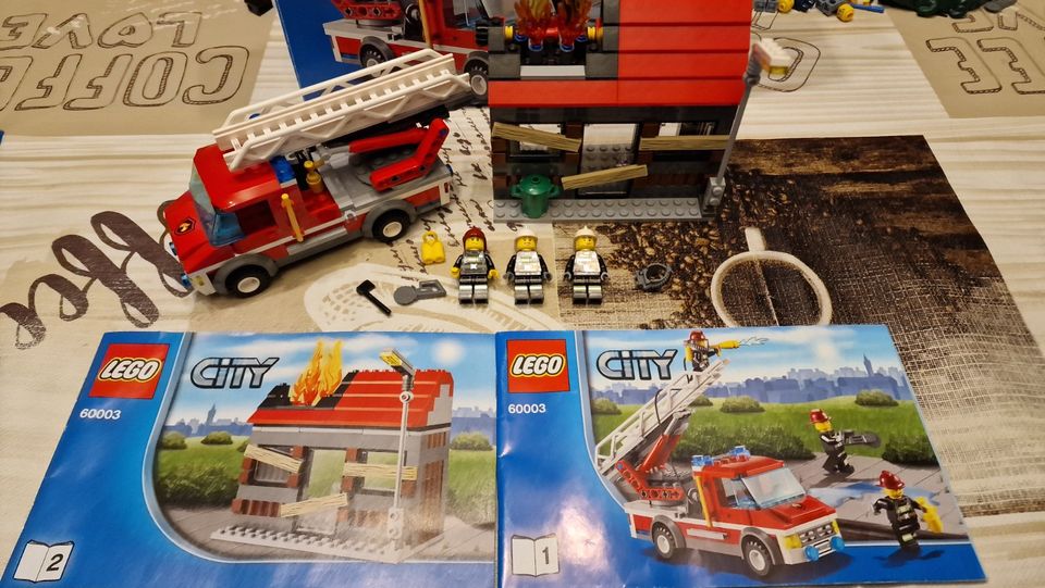 Lego City Set 60003 Feuerwehreinsatz mit BA in Altenbeken