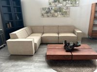 Modulsofa Ecksofa Vanessa Samt beige creme verstellbar Armlehnen Bielefeld - Bielefeld (Innenstadt) Vorschau