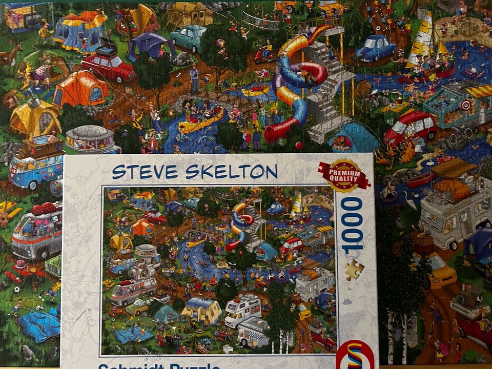 Schmidt Puzzle 1000 Teile Steve Skelton Auszeit vom Alltag in Neuss