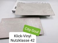 Klick-Vinyl 26m² Vinyl-Boden Stein-Optik Design-Boden Fussboden Beton City Soul Rigid Minerva Wearmax Flooring Spc Vinyl-Fliesen Rest-Posten Lagerverkauf Bodenbelag kein Laminat Pvc Parkett Nordrhein-Westfalen - Augustdorf Vorschau