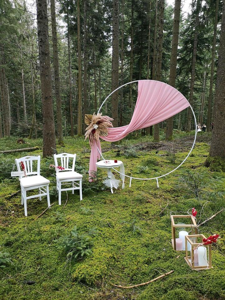 LEIHEN Traubogen Hochzeit Trauung Fotohintergrund Deko in Keltern