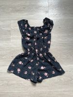 Jumpsuit von nameit in dunkelblau mit Blumen Essen - Essen-Stadtwald Vorschau