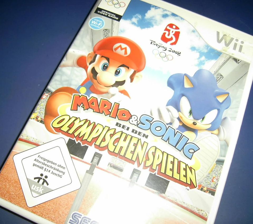 Wii Spiel MARIO & SONIC BEI DEN OLYMPISCHEN SPIELEN PORTOFREI! in Moers