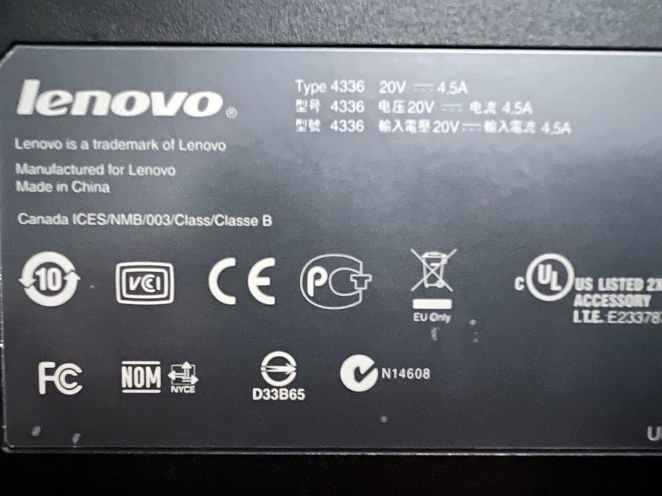 LENOVO Docking-Station 4336 in Germering