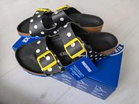 Birkenstock Arizona, neu, Gr. 40, schwarz mit weißen Punkten Nordrhein-Westfalen - Brühl Vorschau