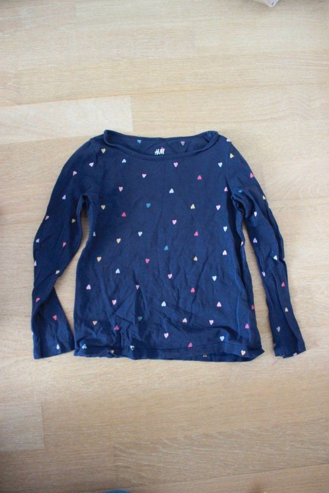 Mädchen Kleidung LA-Shirt, Kleid, Leggins H&M Gr. 98 104 in Poing