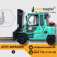 Mitsubishi FD40 4t Gas Gabelstapler Zinkenversteller 3700 Düsseldorf - Stadtmitte Vorschau