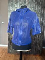 Escada kurze Lila Leder jacke Ge.36 Hessen - Bad Homburg Vorschau