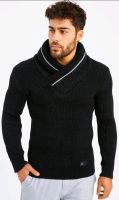 Leif Nelson Herren Strickpullover Feinstrick Schalkragen Pullover Berlin - Mahlsdorf Vorschau