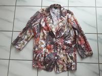 Damen Blazer Jacke Gr.40 BEXLEYS multicolor leicht Krinkle Niedersachsen - Seelze Vorschau