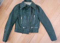 Dunkelgrüne Lederjacke Mitte - Wedding Vorschau