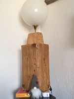 Dekorative Stehlampe Holz upcykling Höhe 80 cm Sachsen - Coswig Vorschau