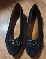 Gabor Slipper Ballerinas Damenschuhe Gr.5 blau Samt Hessen - Bürstadt Vorschau