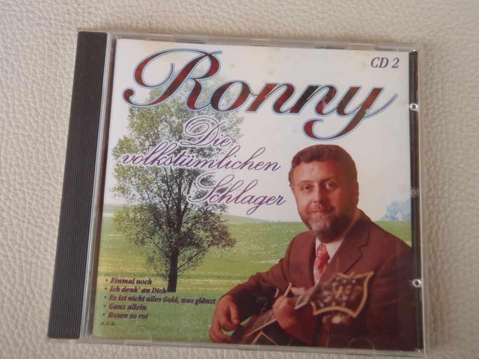 cd ronny die volkstümlichen schlager  gebr. cd 2 in Moormerland