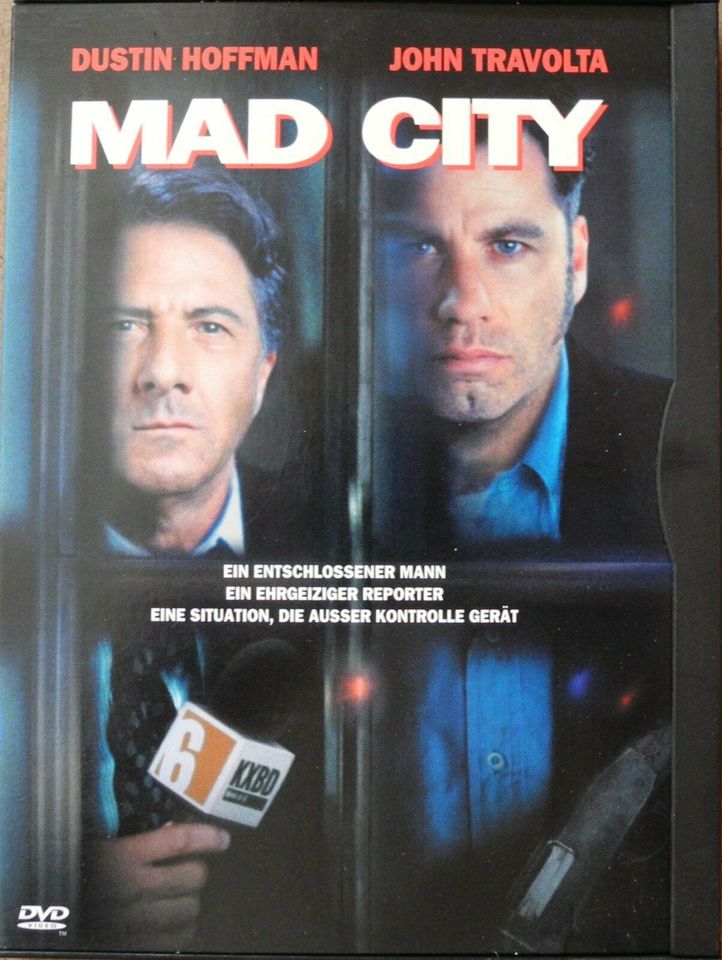 Mad City, DVD mit Dustin Hoffmann und John Travolta in Schwarzach am Main
