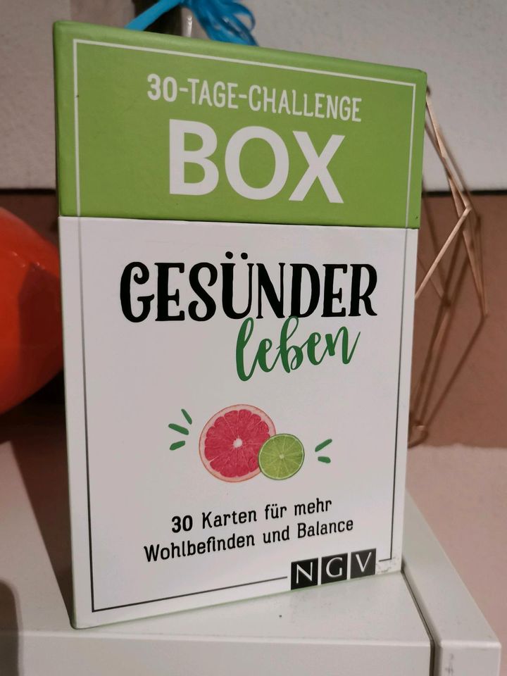 Gesünder Leben Box 30 Tage Challenge in Bachhagel