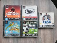 5 Playstation 1 Spiele ps1 Peter Pan Small Soldiers Fußball Schleswig-Holstein - Busdorf Vorschau