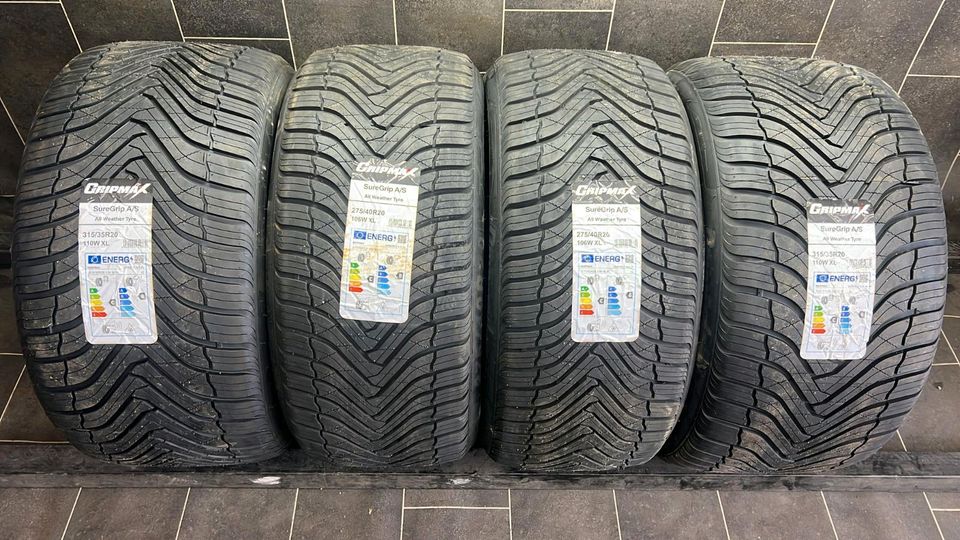 4 Allwetterreifen 275/40R20 315/35R20 NEU BMW M x5 x6 Porsche NEU in Iserlohn