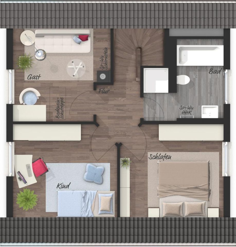 Wohnraum statt Miet(alb)traum - Hausbau in Haldensleben mit Town&Country Haus in Haldensleben