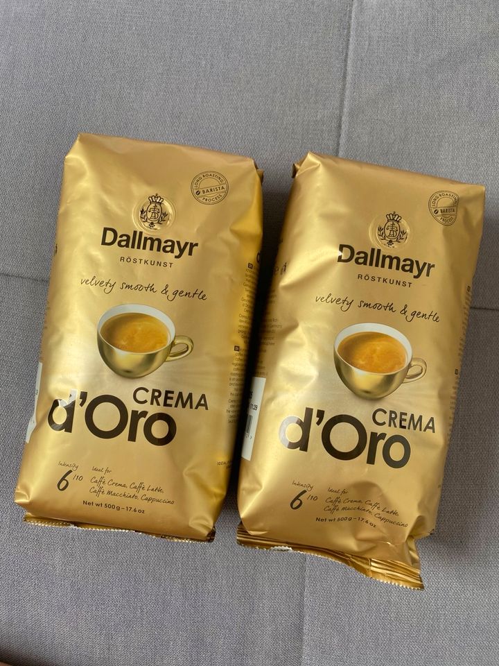 Alois Dallmayr Crema d´Oro mild & fein ganze Bohne in Fürstenfeldbruck