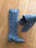 Overkneestiefel von Linea Gr.39 Wildleder neu ungetragen Wandsbek - Hamburg Hummelsbüttel  Vorschau