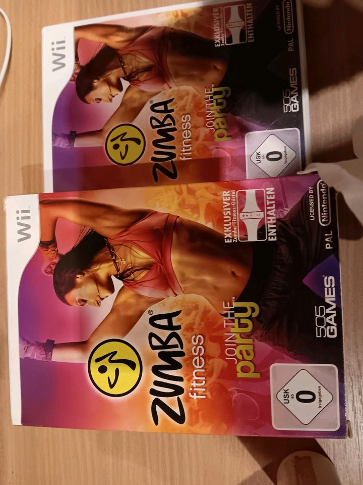 Zumba CD und Gurt neu Wii in Otterndorf