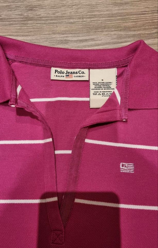 Polo Ralph Lauren  Poloshirts. S / 36 pink weiß wie neu in Baumholder