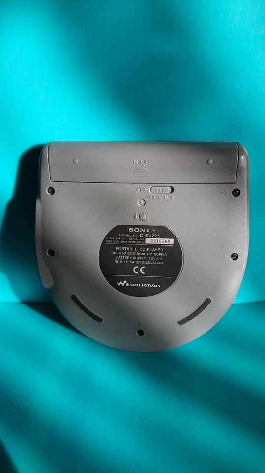 Sony D - EJ 725 CD-Player, tragbarer Discman in Grevesmuehlen