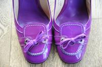Tods Tod´s Schuhe Pumps Slingback Gr 37,5 lila Lack mit OVP  Sehr Baden-Württemberg - Ravensburg Vorschau